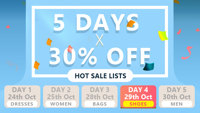 5 Day Sale - Shoes Edition