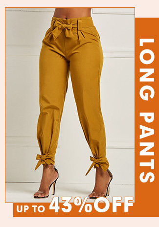 Long Pants Up To 43% off